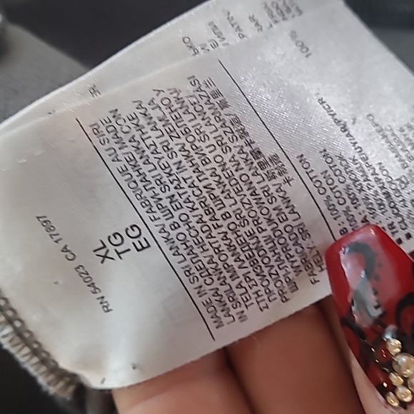 Banana republic 1/4 zip Gray long sleeve shirt size XL - Picture 3 of 3